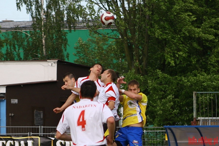 Mecz 31 kolejki II ligi: Olimpia Elblg - GLKS Nadarzyn 1-0, fot. 5