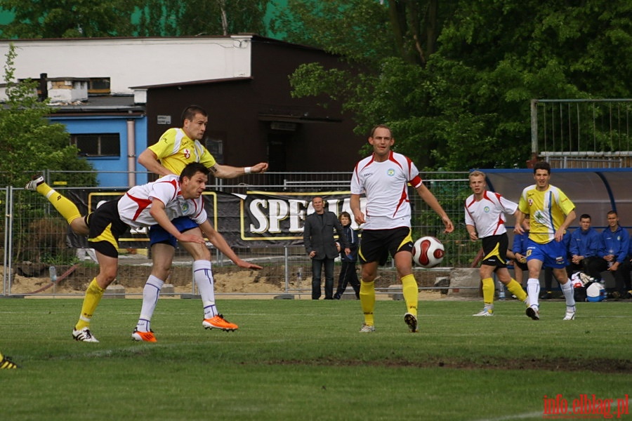 Mecz 31 kolejki II ligi: Olimpia Elblg - GLKS Nadarzyn 1-0, fot. 7