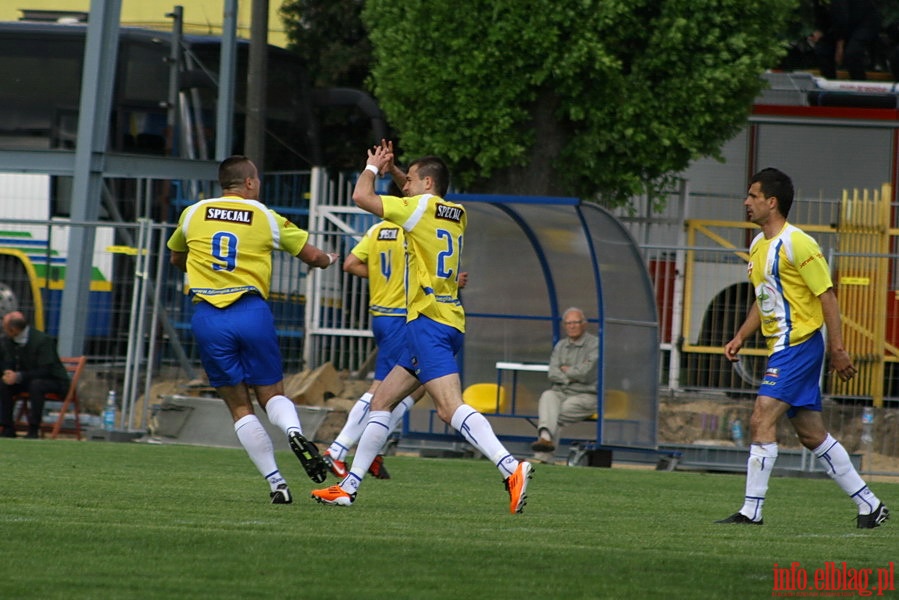 Mecz 31 kolejki II ligi: Olimpia Elblg - GLKS Nadarzyn 1-0, fot. 8