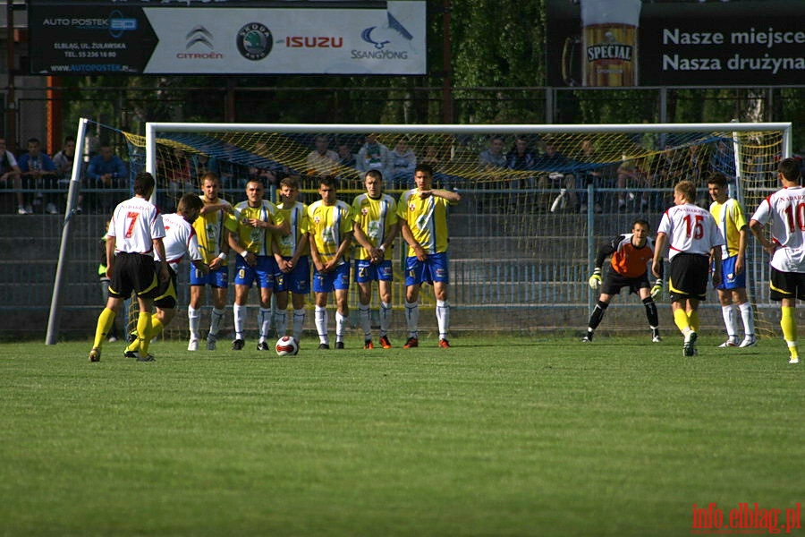 Mecz 31 kolejki II ligi: Olimpia Elblg - GLKS Nadarzyn 1-0, fot. 10