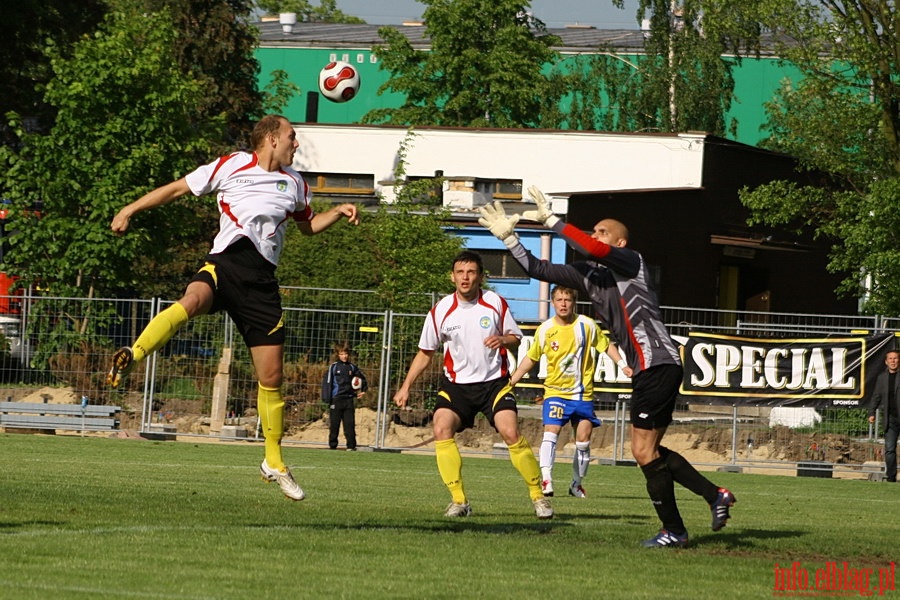 Mecz 31 kolejki II ligi: Olimpia Elblg - GLKS Nadarzyn 1-0, fot. 12