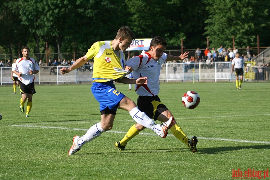 Mecz 31 kolejki II ligi: Olimpia Elblg - GLKS Nadarzyn 1-0, fot. 13