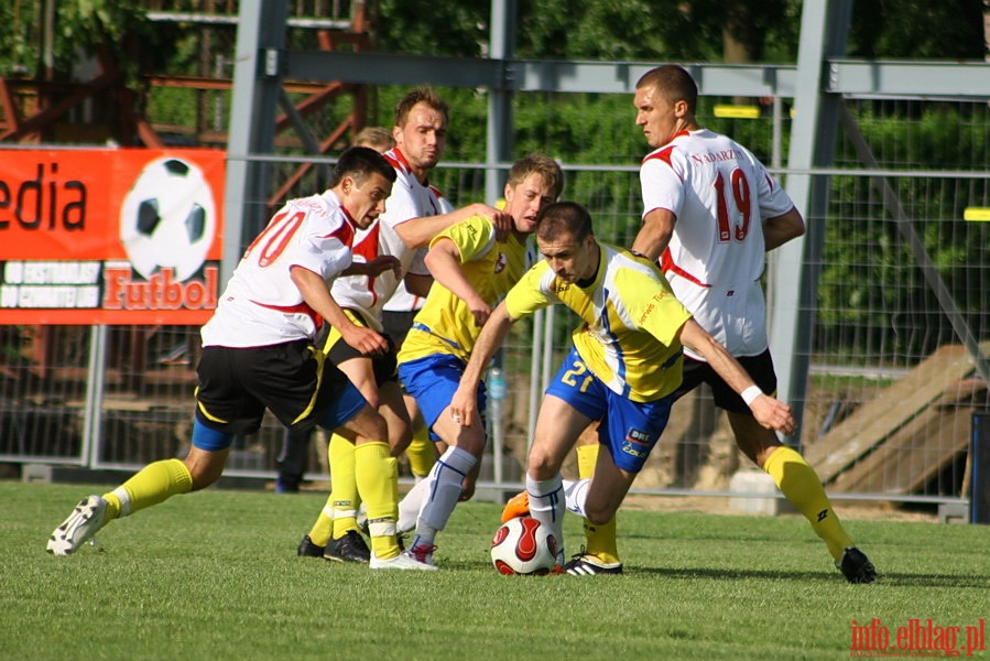 Mecz 31 kolejki II ligi: Olimpia Elblg - GLKS Nadarzyn 1-0, fot. 17