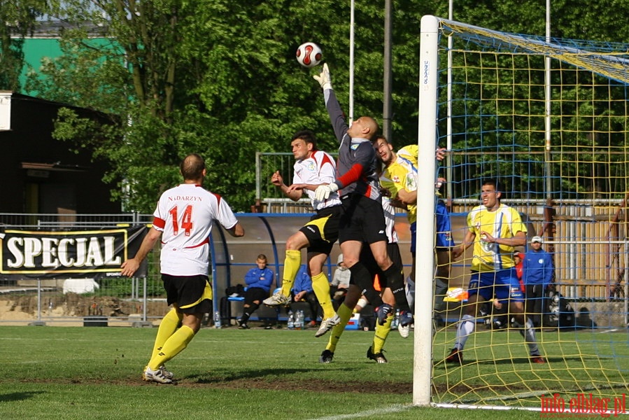 Mecz 31 kolejki II ligi: Olimpia Elblg - GLKS Nadarzyn 1-0, fot. 19