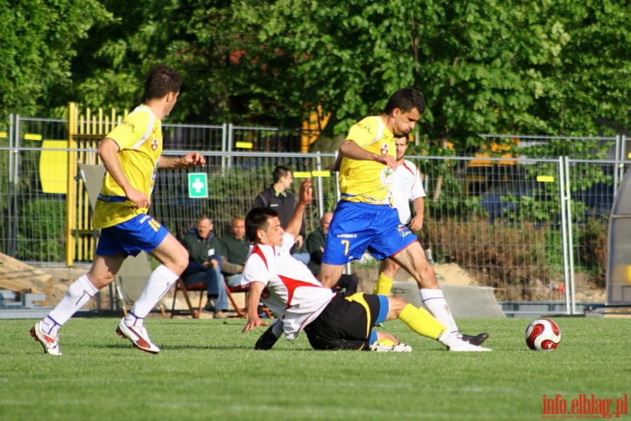 Mecz 31 kolejki II ligi: Olimpia Elblg - GLKS Nadarzyn 1-0, fot. 22