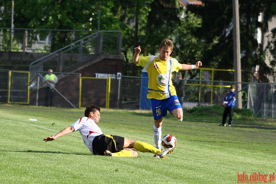 Mecz 31 kolejki II ligi: Olimpia Elblg - GLKS Nadarzyn 1-0, fot. 23