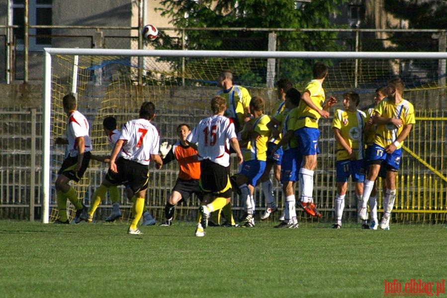 Mecz 31 kolejki II ligi: Olimpia Elblg - GLKS Nadarzyn 1-0, fot. 25