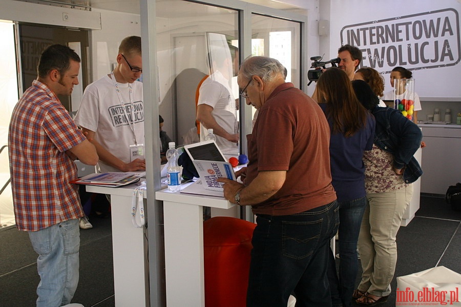 Akcja Internetowa Rewolucja na Placu Jagielloczyka w Elblgu, fot. 13