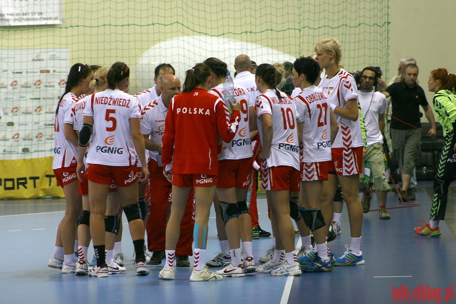 Pierwszy mecz play-off o awans do Mistrzstw wiata 2011 w pice rcznej kobiet: Polska - Dania 16-23, fot. 26