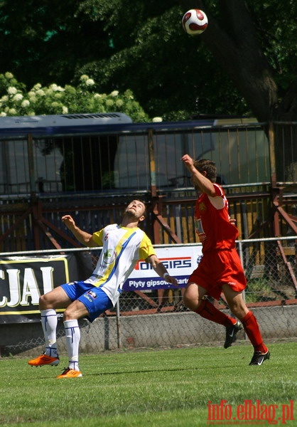 Mecz 33 kolejki II ligi: Olimpia Elblg - Sok Sokka 1-1, fot. 6