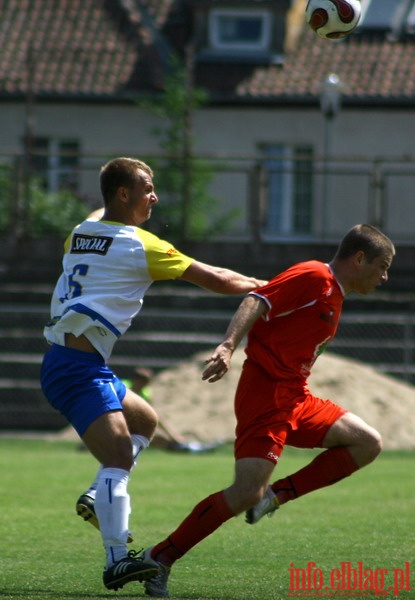 Mecz 33 kolejki II ligi: Olimpia Elblg - Sok Sokka 1-1, fot. 13