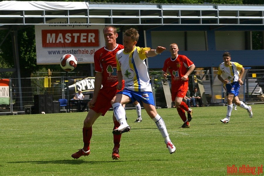 Mecz 33 kolejki II ligi: Olimpia Elblg - Sok Sokka 1-1, fot. 16