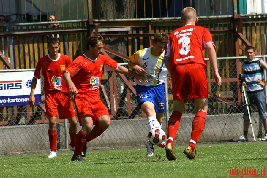 Mecz 33 kolejki II ligi: Olimpia Elblg - Sok Sokka 1-1, fot. 18