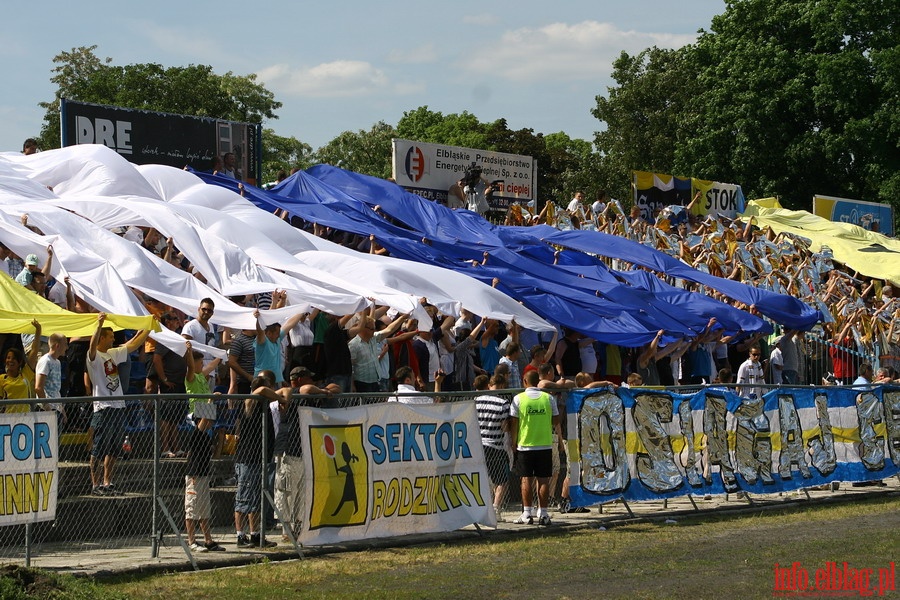 Mecz 33 kolejki II ligi: Olimpia Elblg - Sok Sokka 1-1, fot. 19