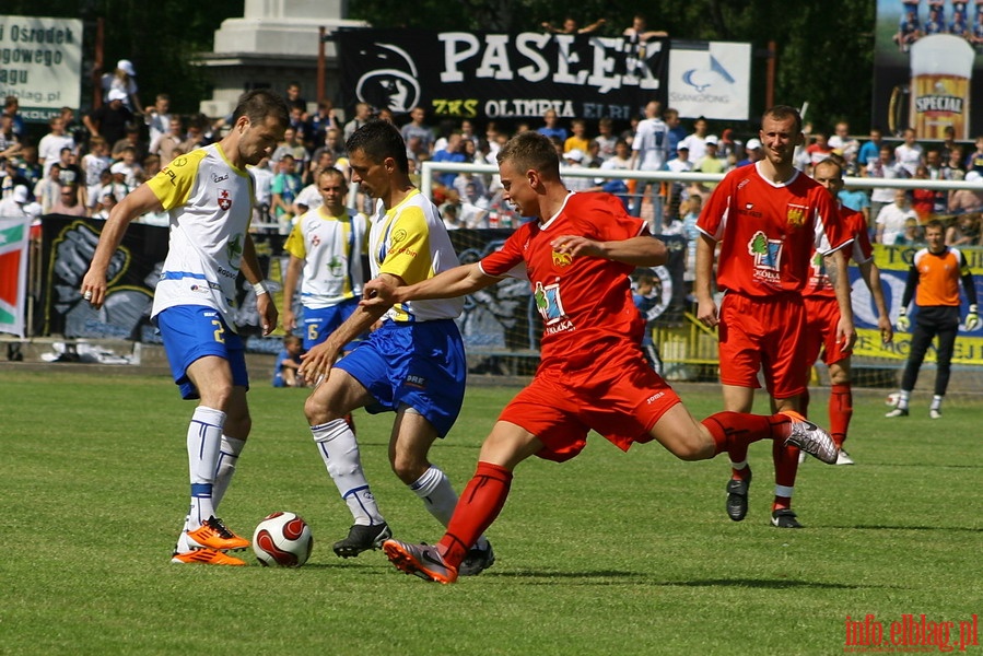 Mecz 33 kolejki II ligi: Olimpia Elblg - Sok Sokka 1-1, fot. 23