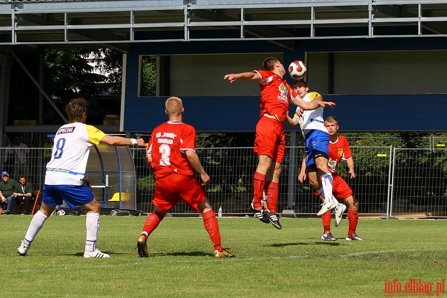 Mecz 33 kolejki II ligi: Olimpia Elblg - Sok Sokka 1-1, fot. 30