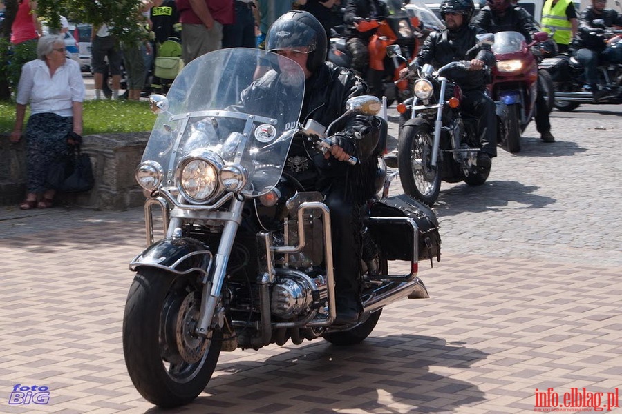 Bikers Weekend 2011 - Parada motocyklowa w Elblgu, fot. 12