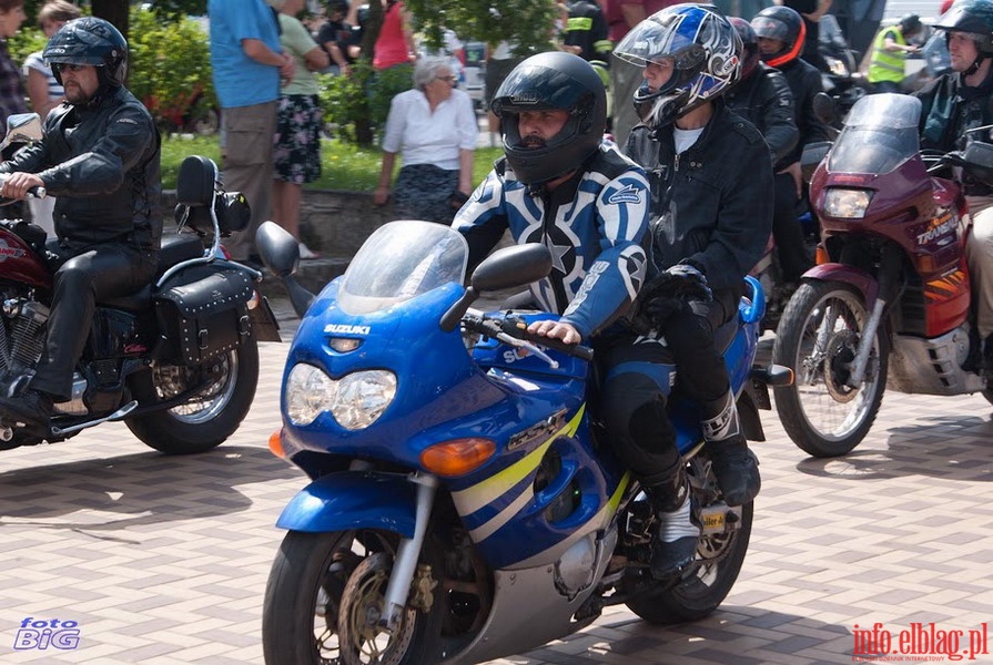 Bikers Weekend 2011 - Parada motocyklowa w Elblgu, fot. 13