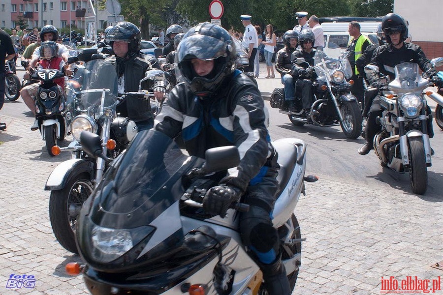 Bikers Weekend 2011 - Parada motocyklowa w Elblgu, fot. 17