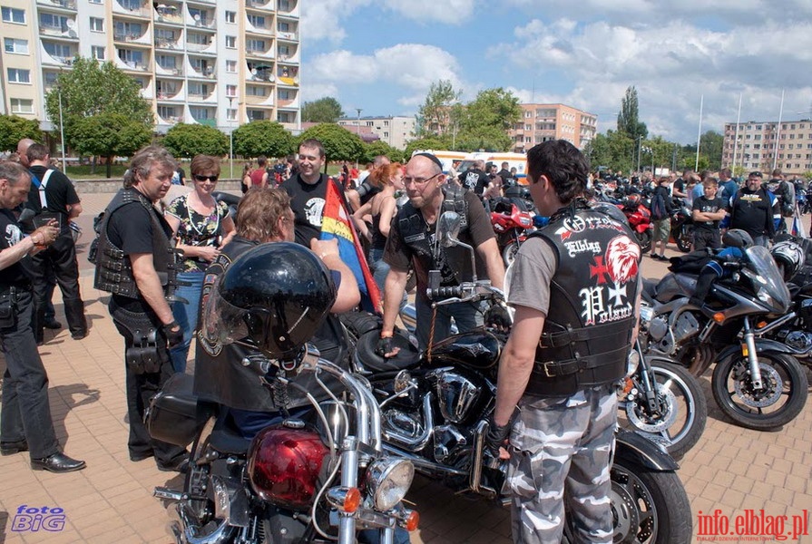 Bikers Weekend 2011 - Parada motocyklowa w Elblgu, fot. 26