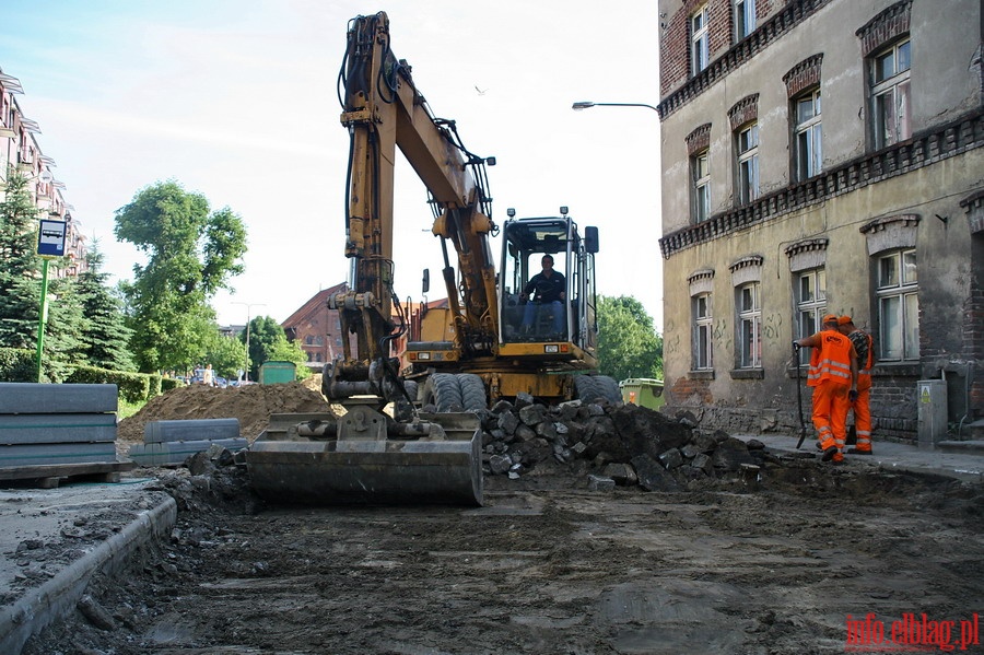 Przebudowa ulicy Traugutta - zamknicie odcinka midzy ul. Wadysawa IV a ul. Kopernika, fot. 12