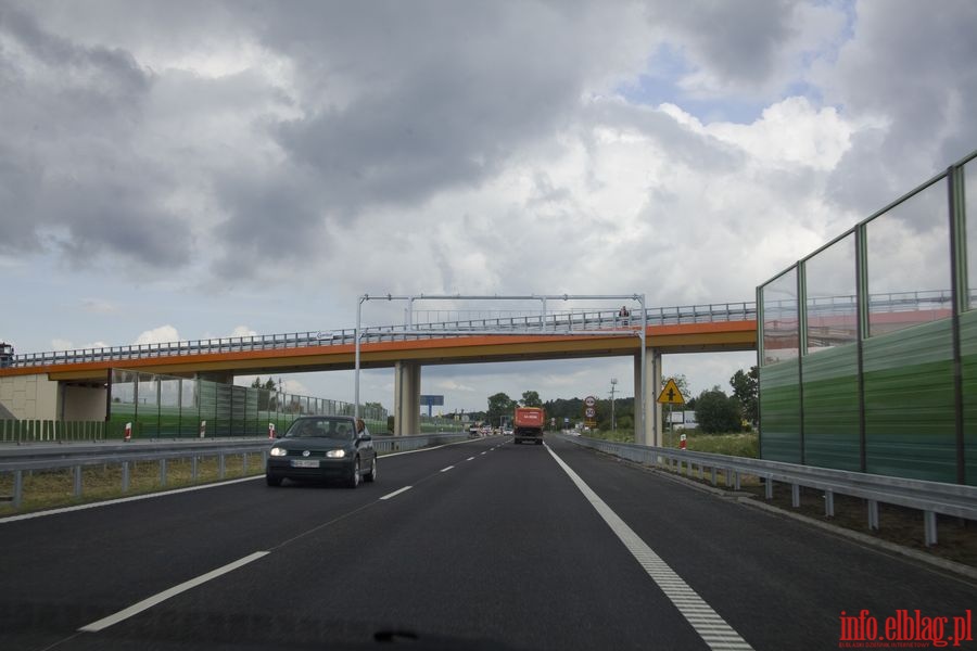 Utrudnienia w ruchu podczas budowy drogi ekspresowej Elblg - Pask, fot. 19