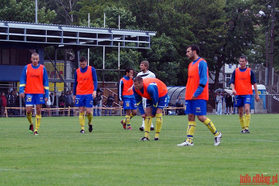 Mecz sparingowy Olimpia Elblg - Arka Gdynia 3:2, fot. 5