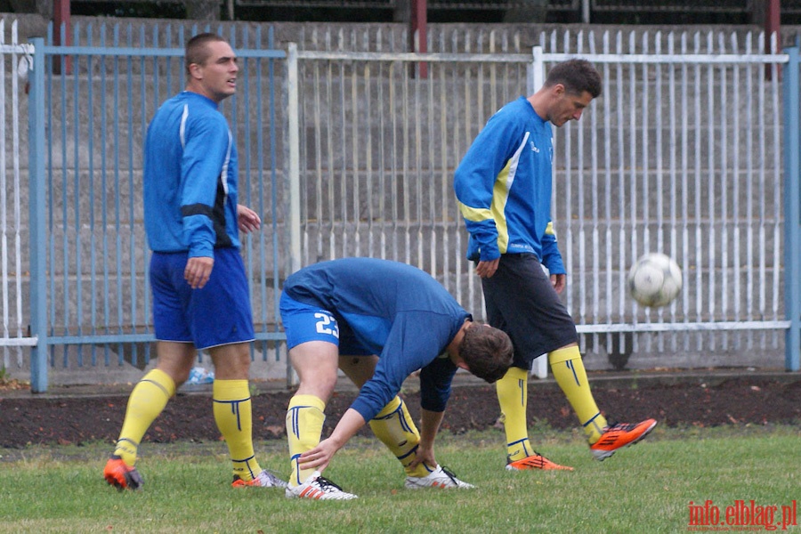 Mecz sparingowy Olimpia Elblg - Arka Gdynia 3:2, fot. 7