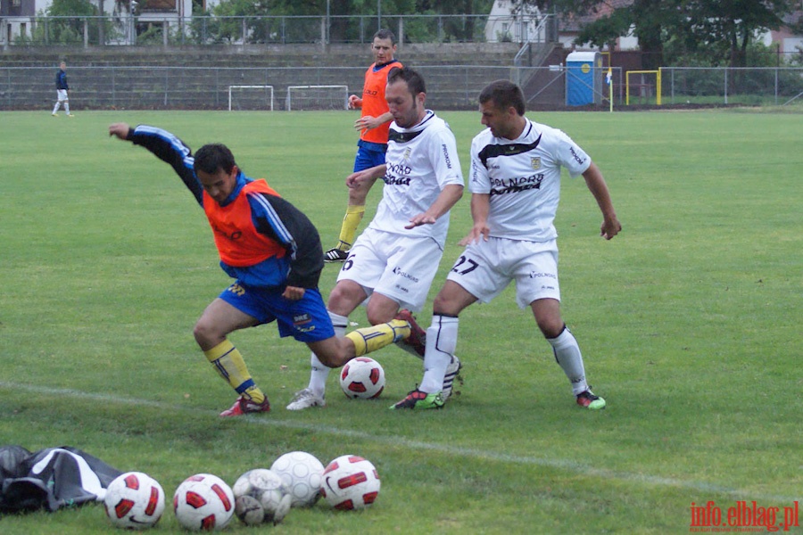 Mecz sparingowy Olimpia Elblg - Arka Gdynia 3:2, fot. 13