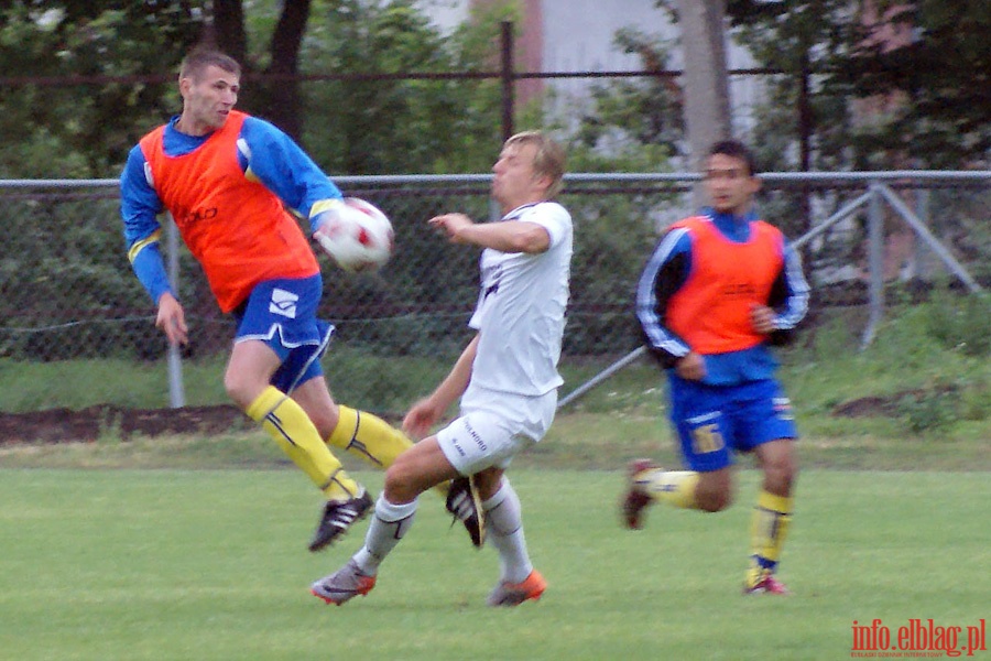 Mecz sparingowy Olimpia Elblg - Arka Gdynia 3:2, fot. 14