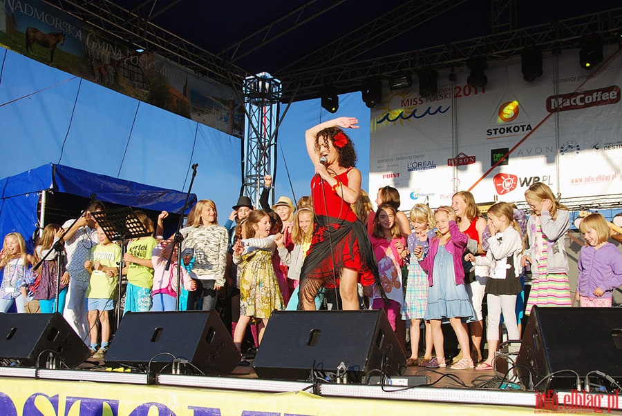 II konkurs eliminacyjny wyborw Bursztynowej Miss Polski - Jarosawiec 2011, fot. 11