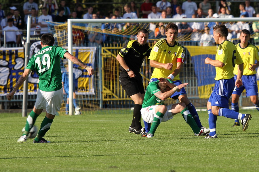 Mecz I rundy Pucharu Polski: Olimpia Elblg - Warta Pozna 1-1 k. 4-3, fot. 8