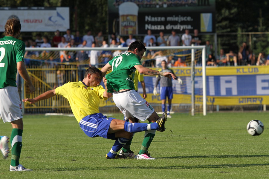 Mecz I rundy Pucharu Polski: Olimpia Elblg - Warta Pozna 1-1 k. 4-3, fot. 9