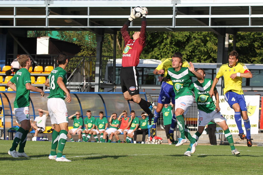 Mecz I rundy Pucharu Polski: Olimpia Elblg - Warta Pozna 1-1 k. 4-3, fot. 11