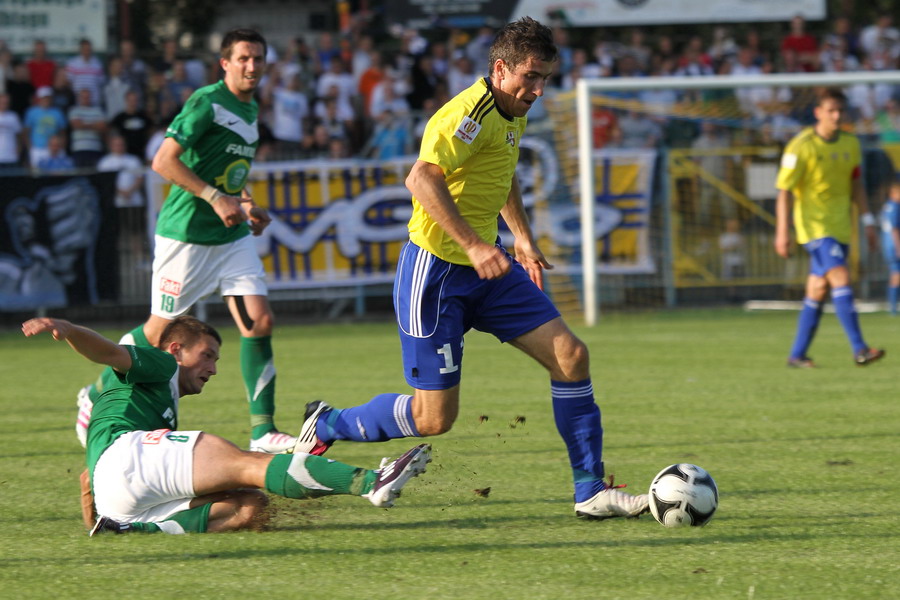 Mecz I rundy Pucharu Polski: Olimpia Elblg - Warta Pozna 1-1 k. 4-3, fot. 14