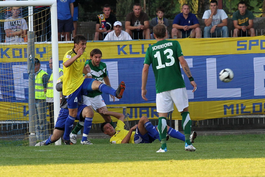 Mecz I rundy Pucharu Polski: Olimpia Elblg - Warta Pozna 1-1 k. 4-3, fot. 25