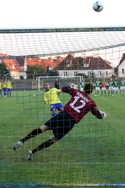 Mecz I rundy Pucharu Polski: Olimpia Elblg - Warta Pozna 1-1 k. 4-3, fot. 32