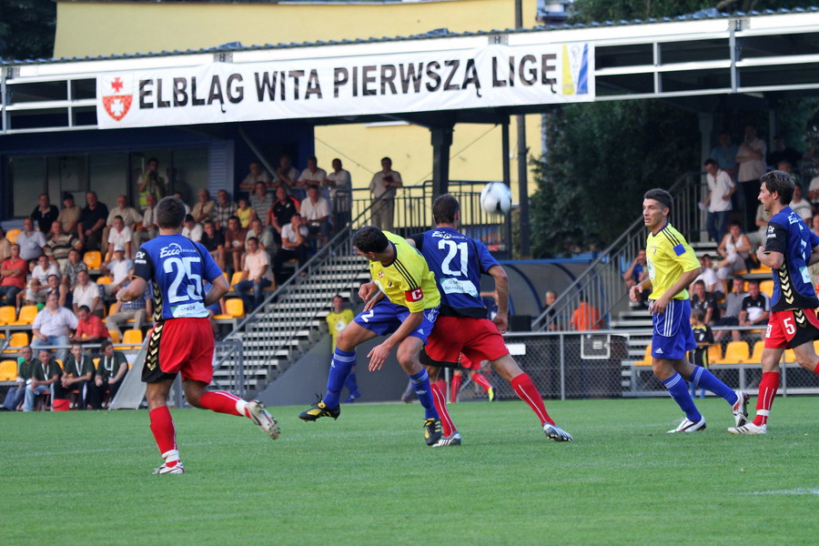 Mecz 6 kolejki I ligi: Olimpia Elblg - Polonia Bytom 2-1, fot. 57