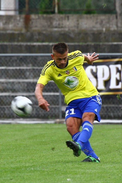 Mecz 8 kolejki I ligi: Olimpia Elblg - Warta Pozna 0-2, fot. 6