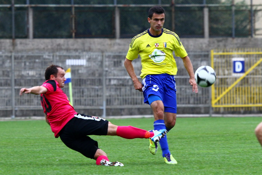 Mecz 8 kolejki I ligi: Olimpia Elblg - Warta Pozna 0-2, fot. 11