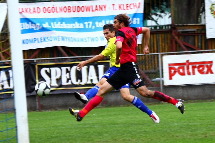 Mecz 8 kolejki I ligi: Olimpia Elblg - Warta Pozna 0-2, fot. 12