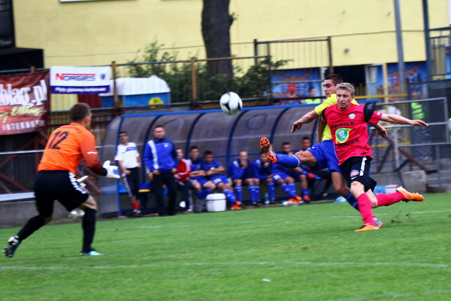 Mecz 8 kolejki I ligi: Olimpia Elblg - Warta Pozna 0-2, fot. 16