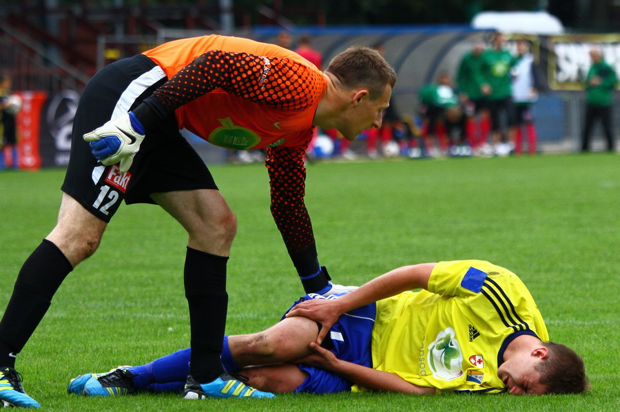 Mecz 8 kolejki I ligi: Olimpia Elblg - Warta Pozna 0-2, fot. 18