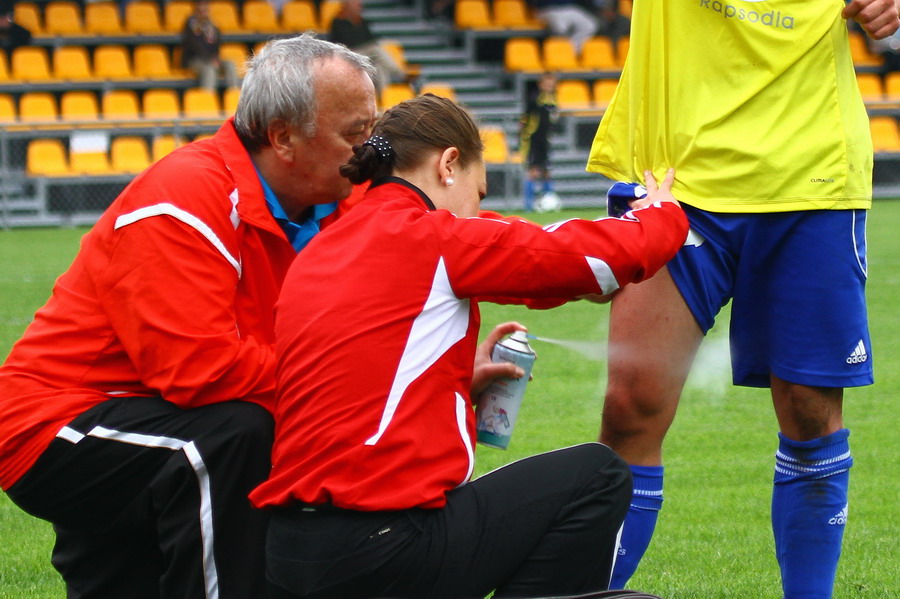 Mecz 8 kolejki I ligi: Olimpia Elblg - Warta Pozna 0-2, fot. 19