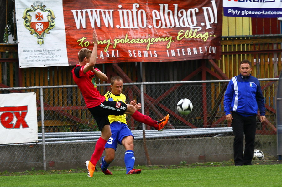 Mecz 8 kolejki I ligi: Olimpia Elblg - Warta Pozna 0-2, fot. 20