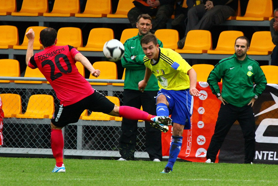 Mecz 8 kolejki I ligi: Olimpia Elblg - Warta Pozna 0-2, fot. 32