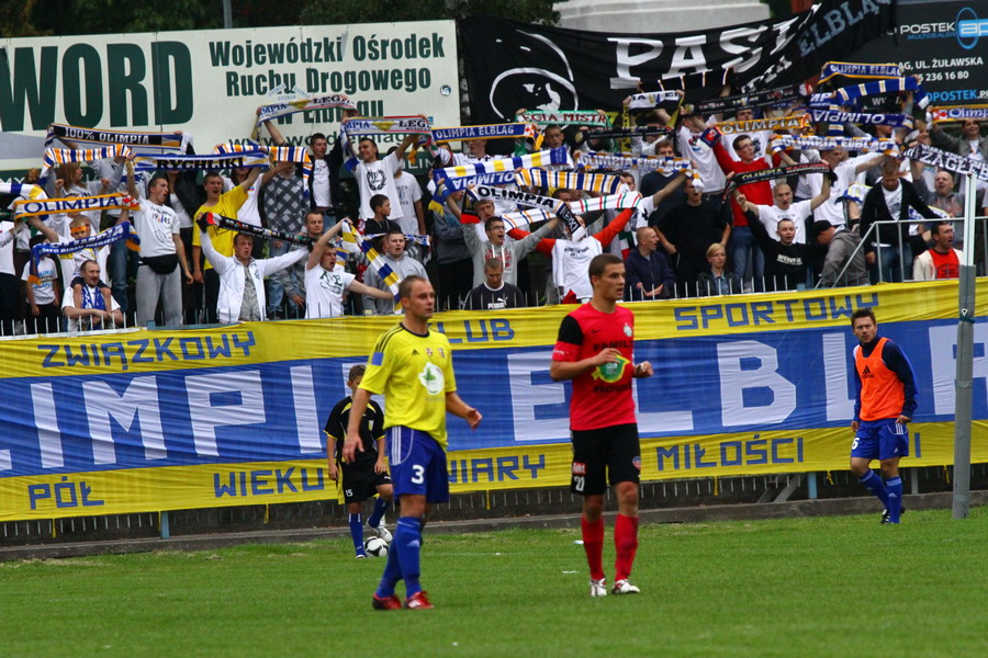 Mecz 8 kolejki I ligi: Olimpia Elblg - Warta Pozna 0-2, fot. 39