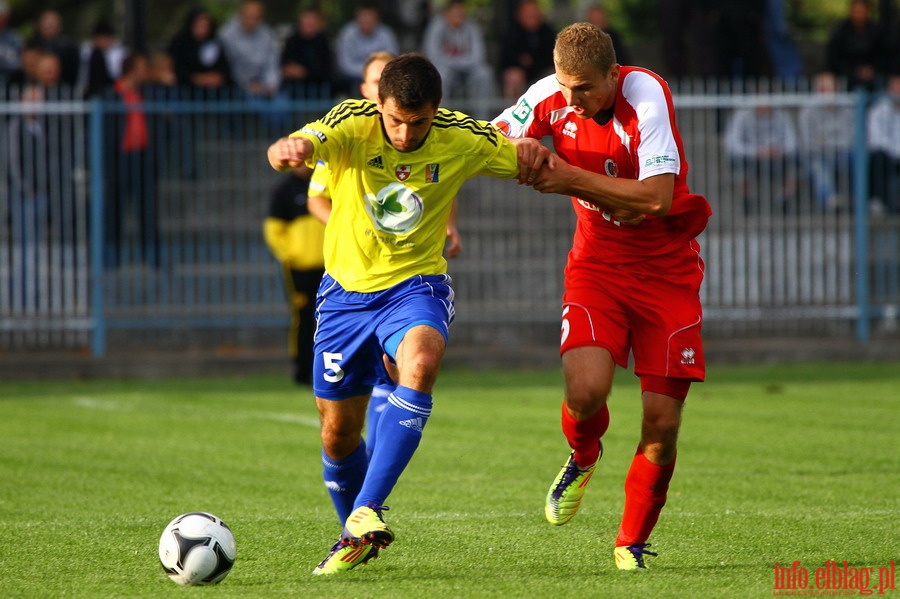 Mecz 9 kolejki I ligi: Olimpia Elblg - Piast Gliwice 1-3, fot. 5