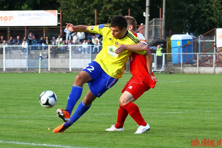 Mecz 9 kolejki I ligi: Olimpia Elblg - Piast Gliwice 1-3, fot. 9