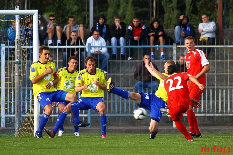 Mecz 9 kolejki I ligi: Olimpia Elblg - Piast Gliwice 1-3, fot. 14